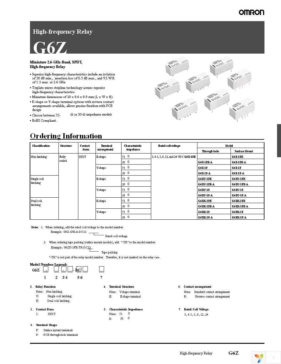 G6Z-1F-A DC5 Page 1